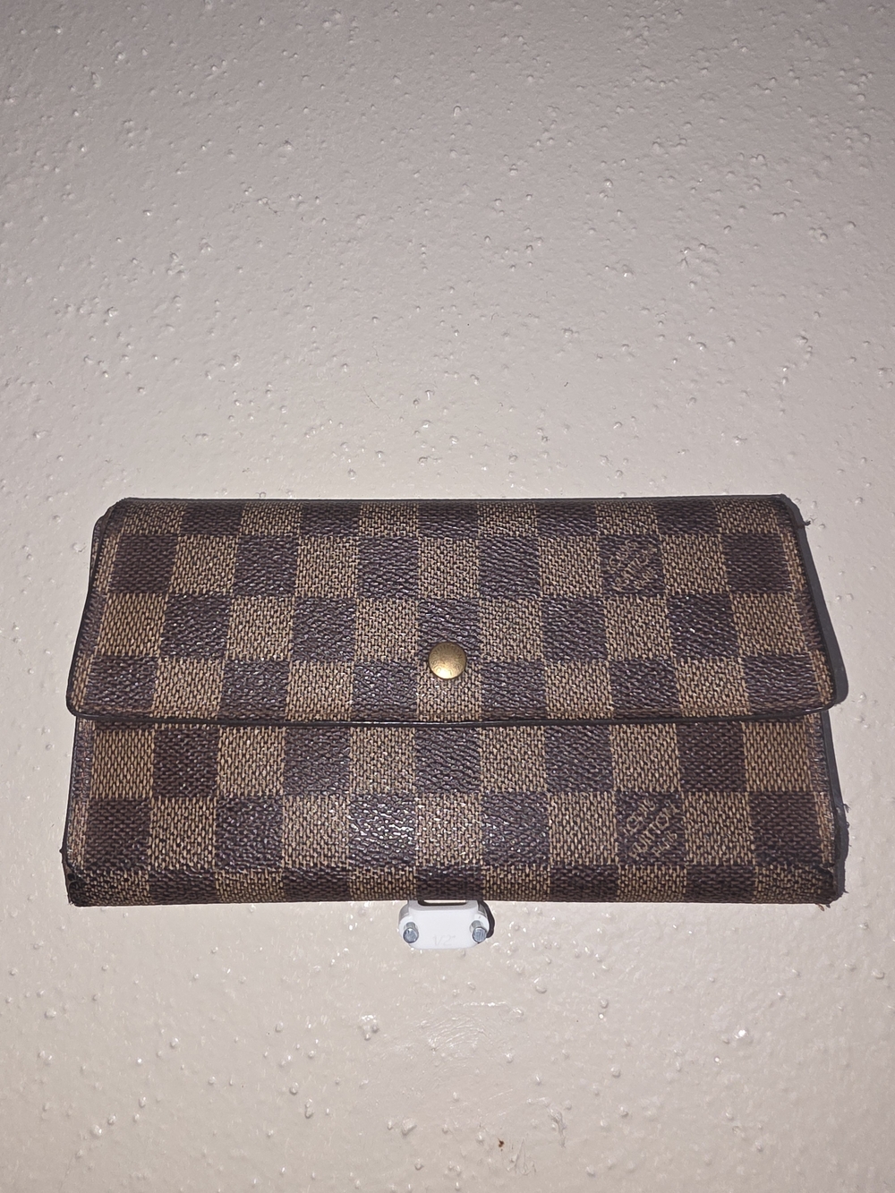 Louis Vuitton Damier Ebene Sarah Wallet